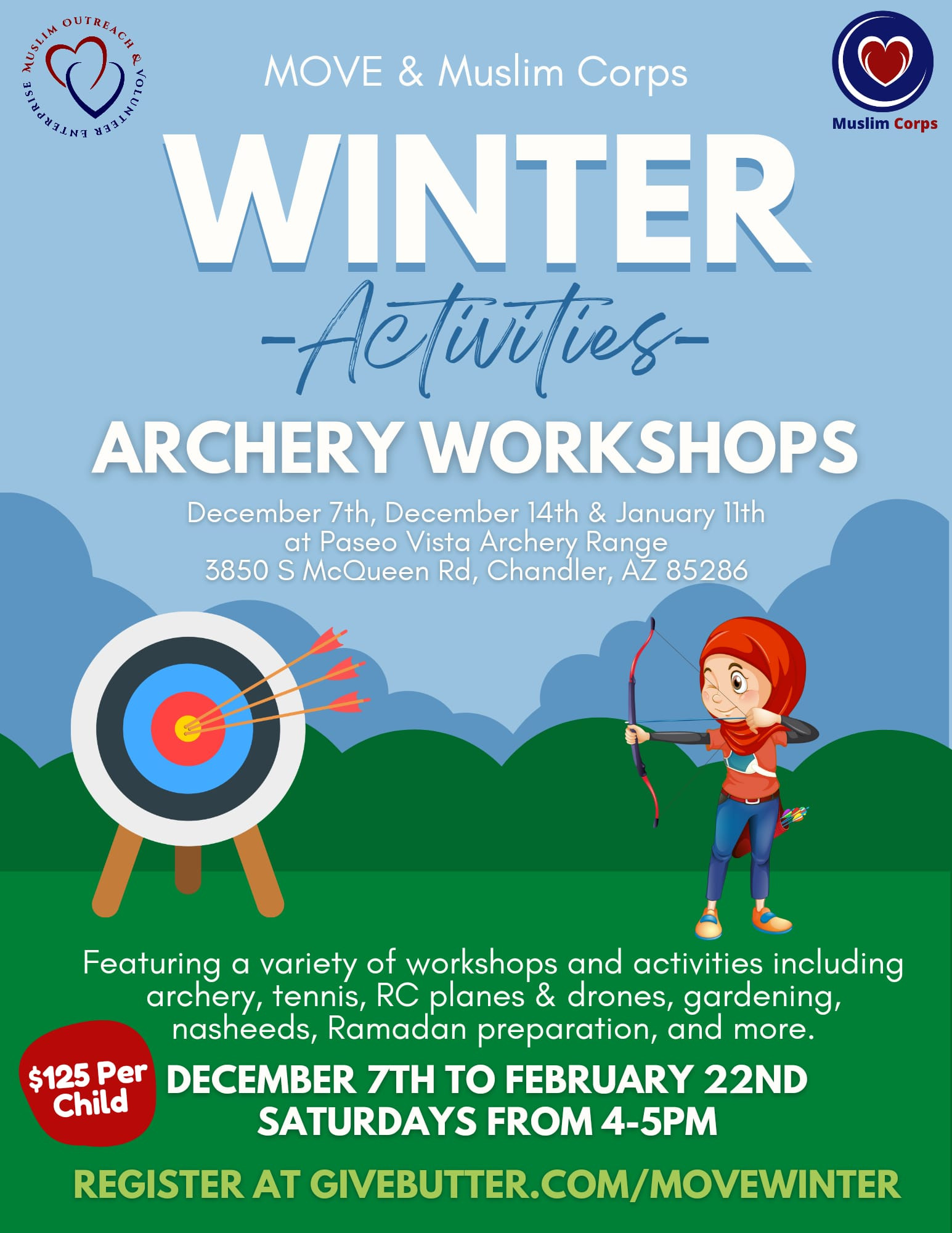 Winter Activities for Youth: Archery Workshop